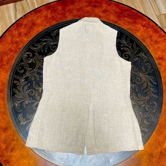 Breeches Beige Riding Vest Size 8 - Picture 4 of 7